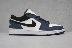 air jordan 1 low prm sneakers navy blue